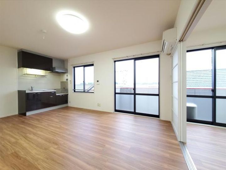 シャン・ド・フルールのキッチン