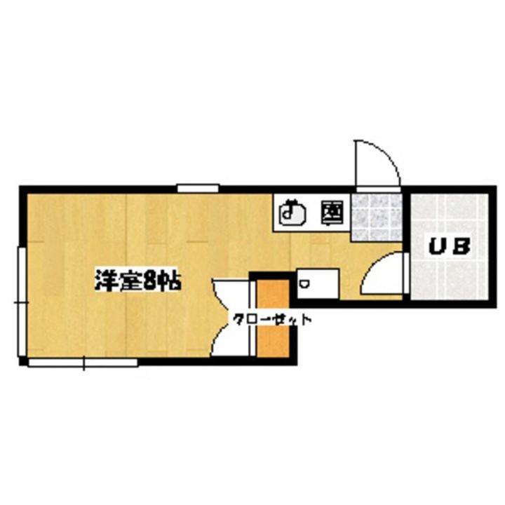 東京都杉並区成田東1(アパート)の賃貸物件の間取り