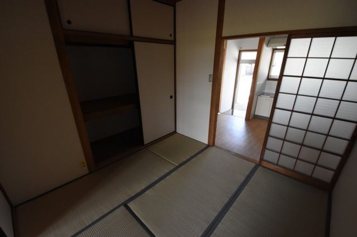 阪部文化 1号棟の居間