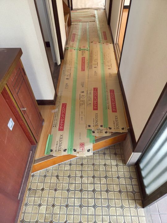 埼玉県行田市向町(一戸建)の賃貸物件の玄関