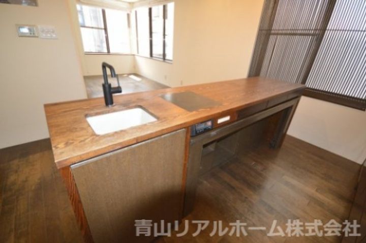 東京都渋谷区神宮前3(一戸建)の賃貸物件のキッチン