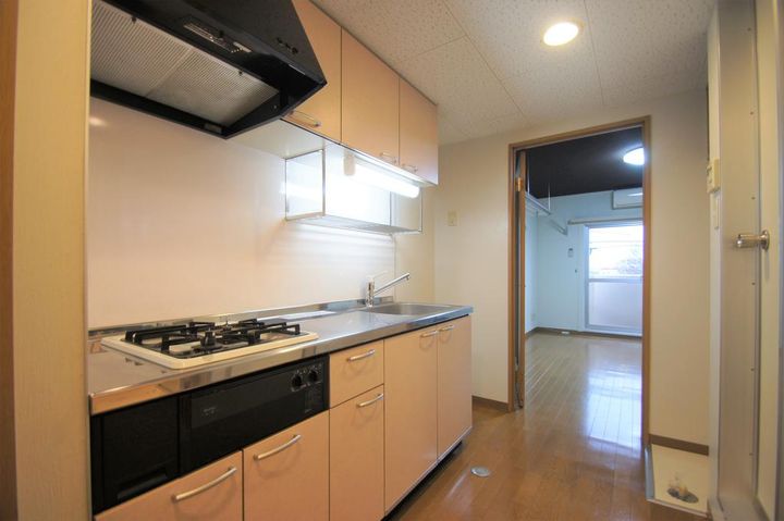 宮城県仙台市宮城野区福田町南1(マンション)の賃貸物件のキッチン