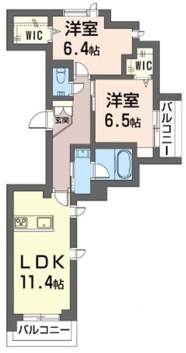 エクラージュ目白の間取り