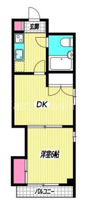 東京都中野区江古田4(マンション)の賃貸物件の間取り