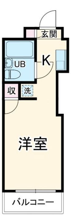 スカイコート武蔵小杉第6の間取り