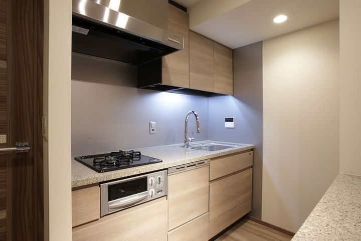 東京都文京区白山1(マンション)の賃貸物件のキッチン