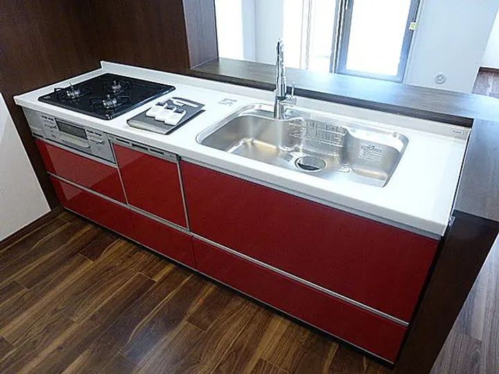 東京都港区赤坂6(マンション)の賃貸物件のキッチン
