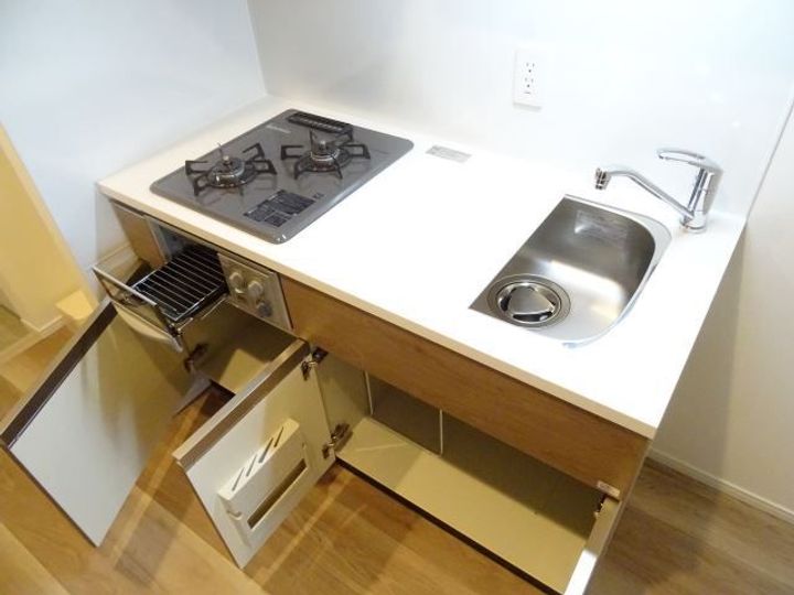 東京都北区滝野川6(マンション)の賃貸物件のキッチン