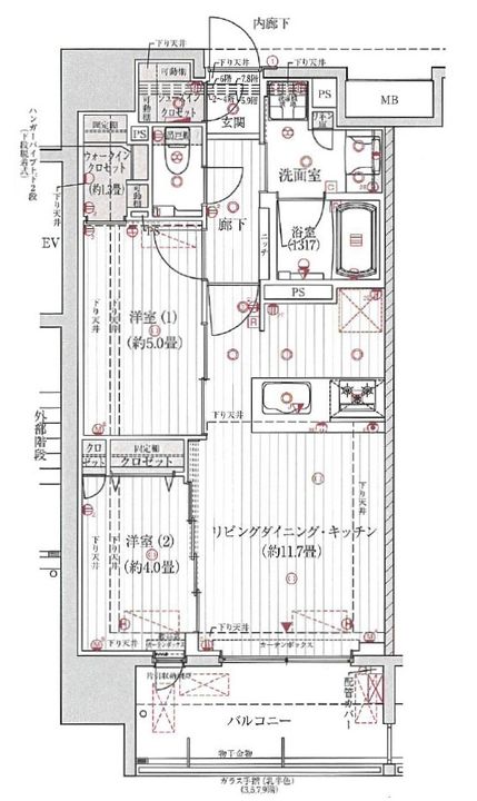 ディオヒルズ那覇壺屋の間取り