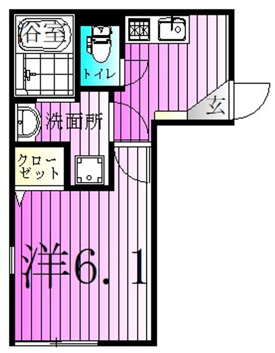 リュクスマンション北千住の間取り