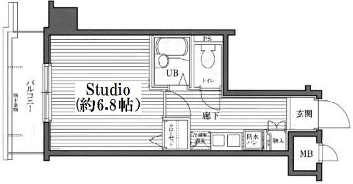 ガラ・ステージ国分寺の間取り