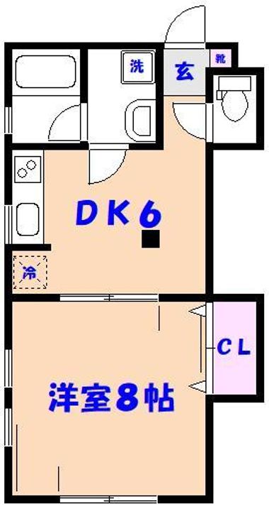 カーサ・マッローネの間取り