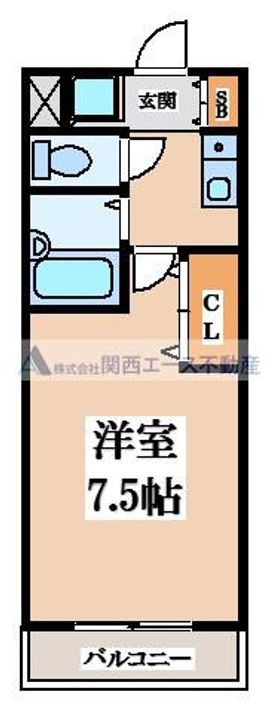 ラフィット・ソルティの間取り