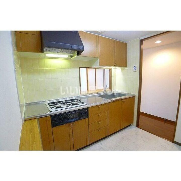 栃木県宇都宮市上大曽町(マンション)の賃貸物件のキッチン