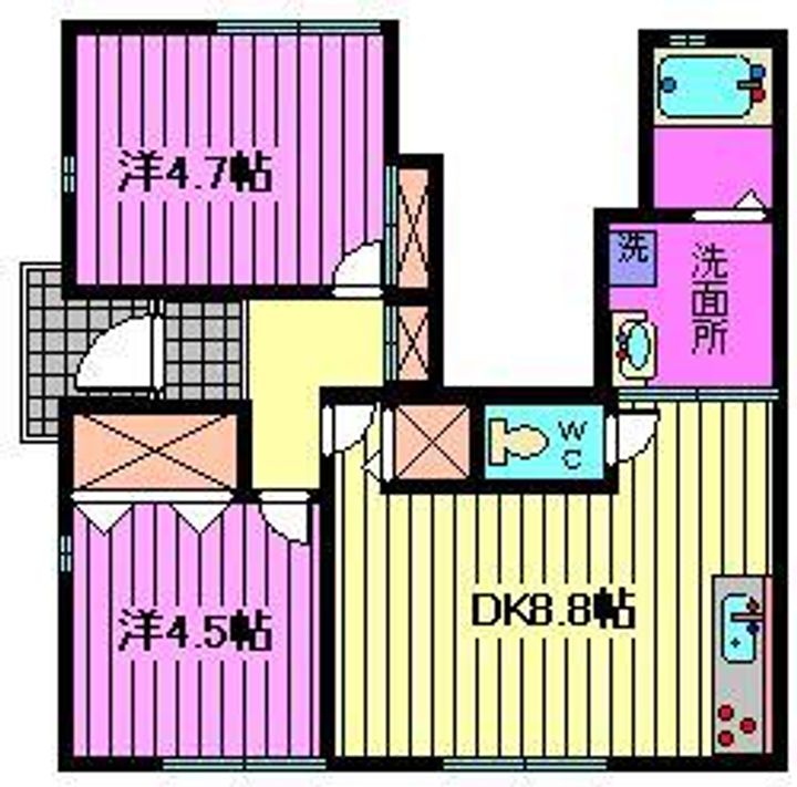 フィオーレ盆栽の間取り