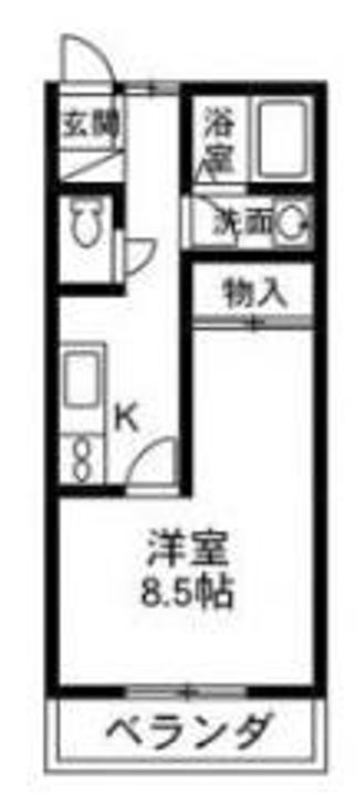 タムラハイツC棟の間取り