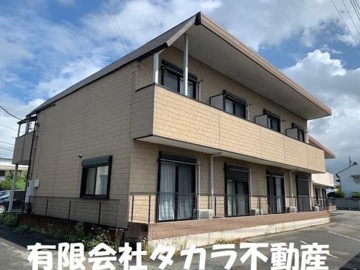 タムラハイツC棟の外観