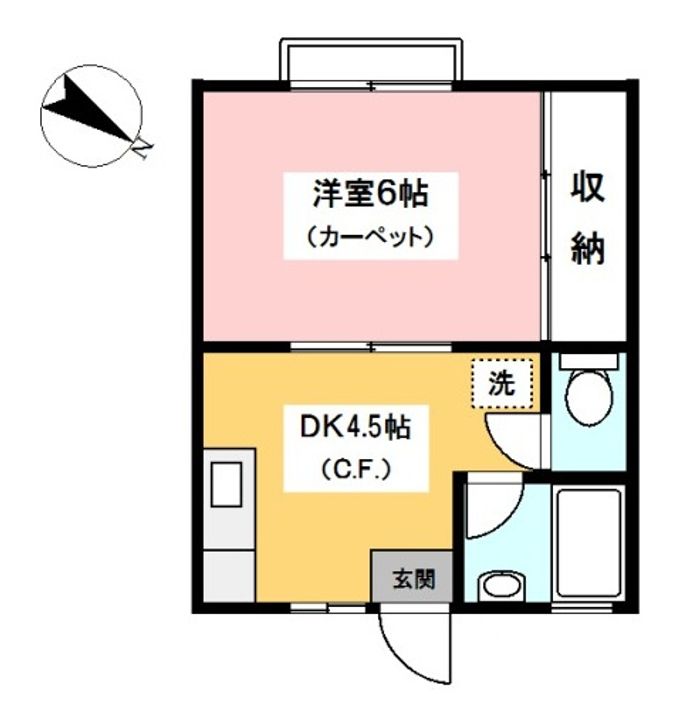 ウッディ・6の間取り