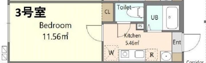 カネナリ A棟の間取り