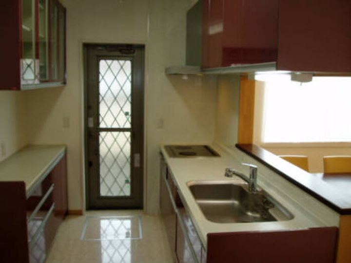 福井県あわら市大溝3(一戸建)の賃貸物件のキッチン