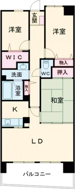 RMII高崎の間取り