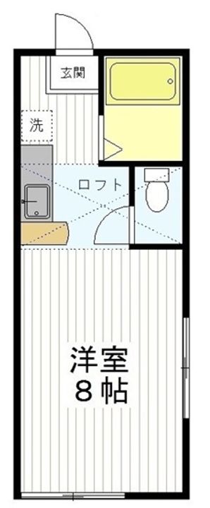 コートリバーサイドの間取り