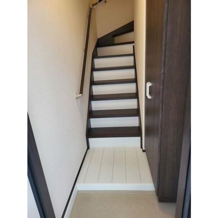 岩手県北上市川岸4(アパート)の賃貸物件の玄関