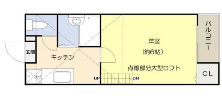 東京都葛飾区青戸6(アパート)の賃貸物件の間取り