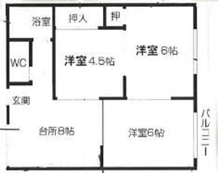 さくらハイツの間取り