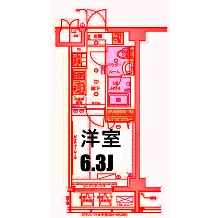 SHOKEN Residence 横浜生麦1の間取り