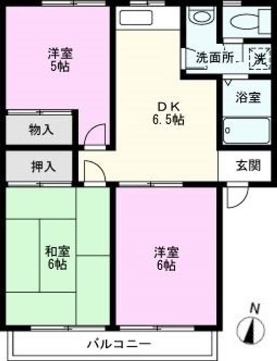 ヴィラ・グレースの間取り