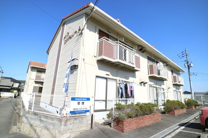 岡山県倉敷市酒津(アパート)の賃貸物件の外観