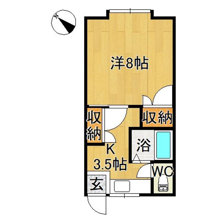 グリーンフィールドの間取り