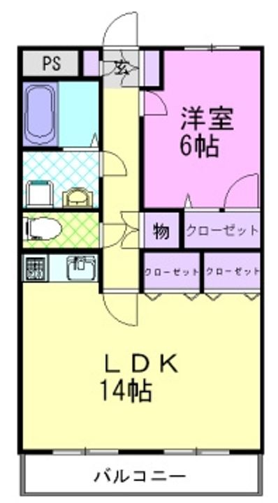 プレミールの間取り