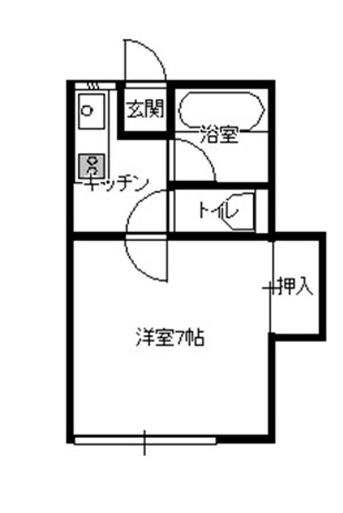 ソレイユBの間取り