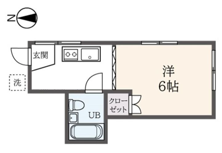 メゾンフロリーの間取り