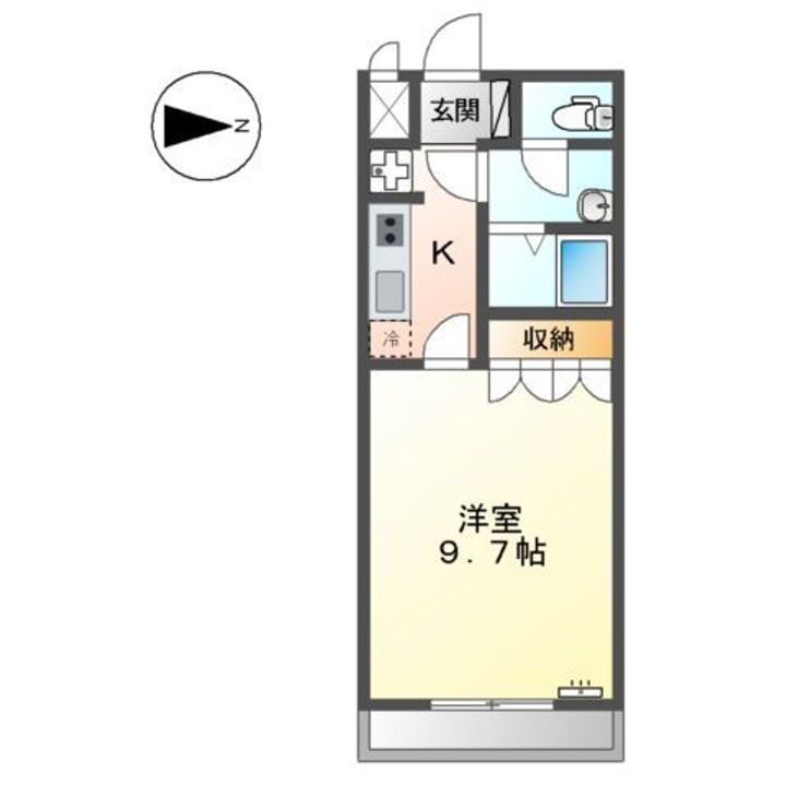 カレントの間取り