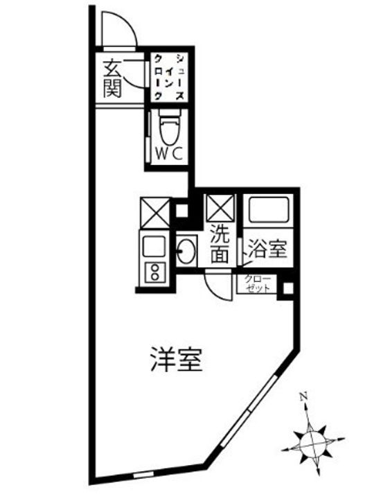 クリオ ラモード木場公園の間取り