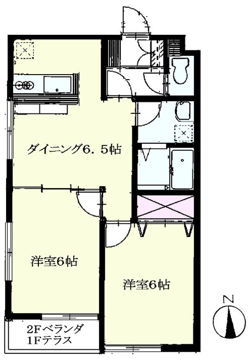 ソレイユの間取り