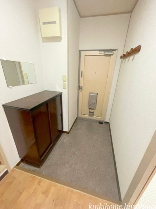 広島県広島市佐伯区海老園4(マンション)の賃貸物件の玄関