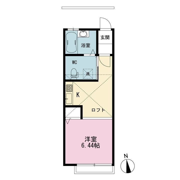 DAIYU8番館の間取り