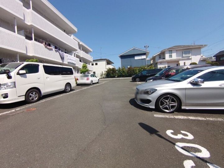 静岡県浜松市中央区蜆塚3(マンション)の賃貸物件の地図