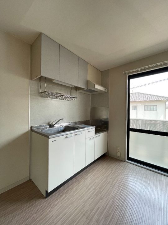 岡山県総社市総社(アパート)の賃貸物件のキッチン