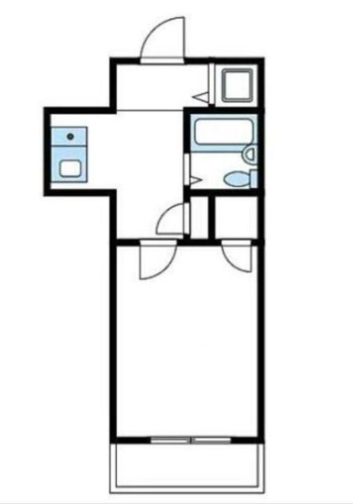 フレンドポート座間第2の間取り