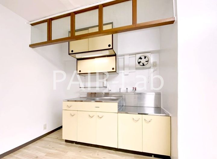 ビレッジハウス書写台1号棟のキッチン