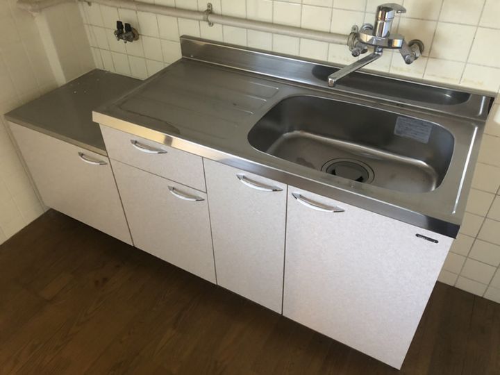 兵庫県姫路市下手野2(マンション)の賃貸物件のキッチン