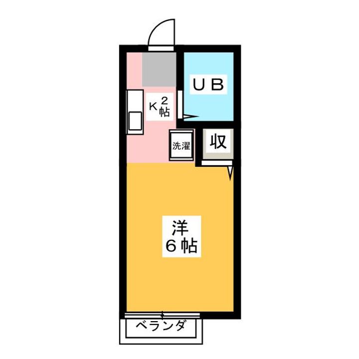 クローバーハイツの間取り