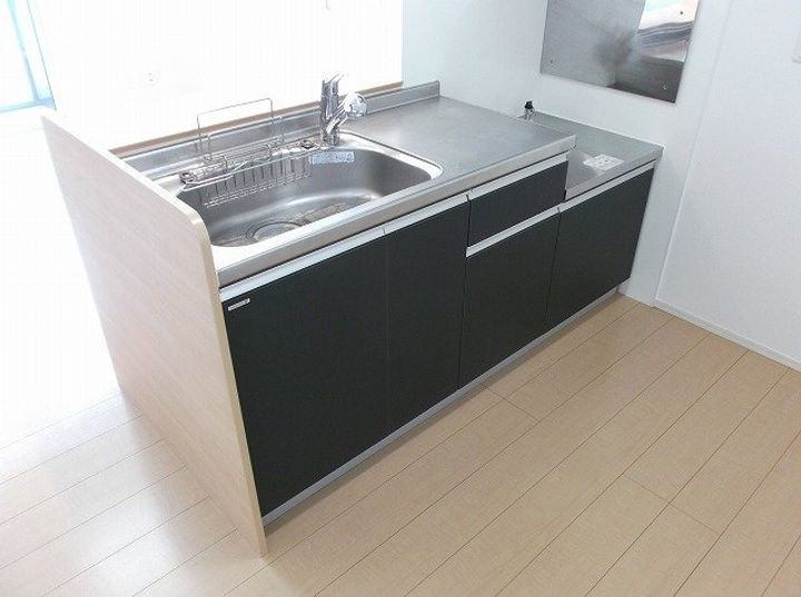 茨城県結城市みどり町1(アパート)の賃貸物件のキッチン