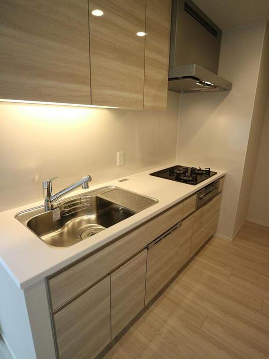 東京都渋谷区神宮前2(マンション)の賃貸物件のキッチン