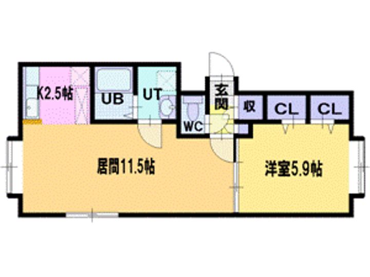 ドルチェの間取り